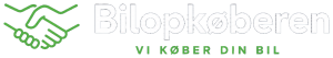 bilopkoeberen logo transparent bg hvid tekst